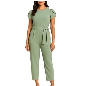 Calvin Klein Sage Green Jumpsuit